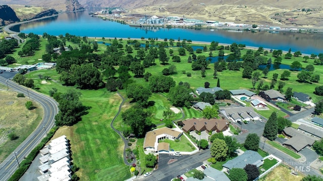 708 16th St, Clarkston, WA 99403 - aerial overview of property's location with a large body of water