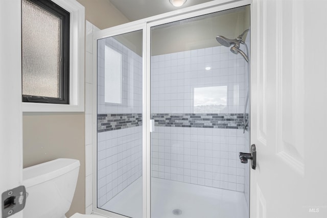 3224 Meadowlark, Lewiston, ID 83501 - full bathroom with a stall shower and toilet
