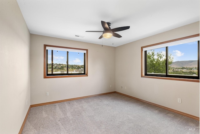 3224 Meadowlark, Lewiston, ID 83501 - carpeted empty room featuring ceiling fan and baseboards