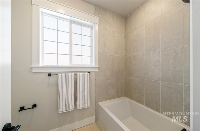 view of full bathroom
