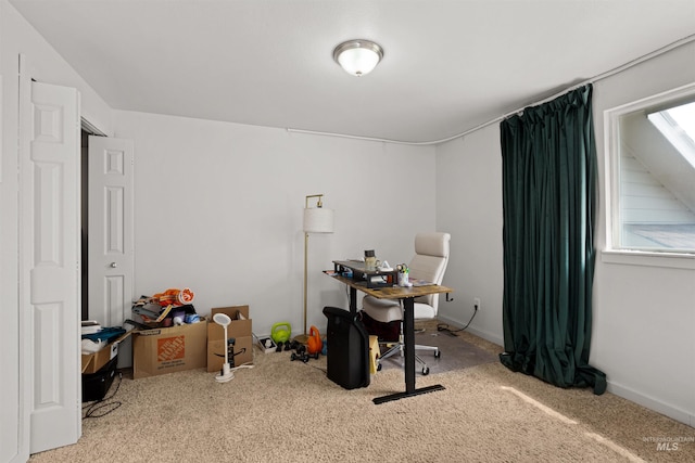 office with carpet