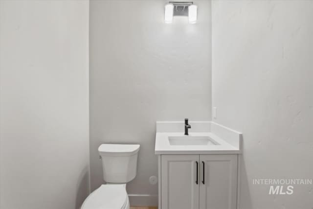 8506 W Graye St, Meridian, ID 83646 - half bath featuring toilet and vanity