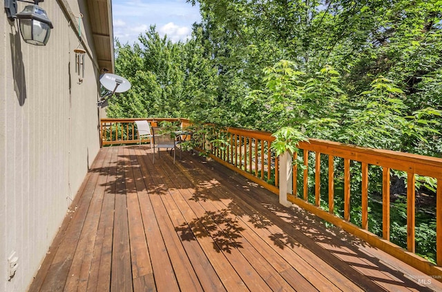 3344 N Tumbleweed, Boise, ID 83713 - view of wooden terrace
