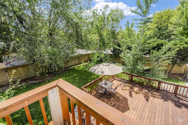3344 N Tumbleweed, Boise, ID 83713 - view of deck