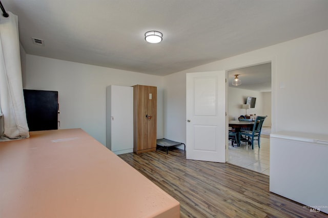 1214 E Pennsylvania Pl, Nampa, ID 83686 - bedroom with wood finished floors