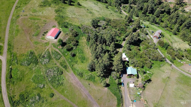 39055 Hilltop Ln, Lewiston, ID 83501 - aerial overview of property's location with rural landscape