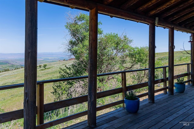 39055 Hilltop Ln, Lewiston, ID 83501 - deck featuring a view of rural / pastoral area