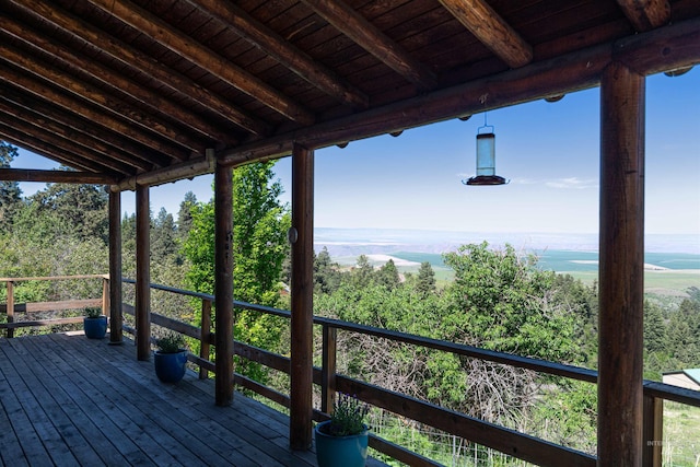 39055 Hilltop Ln, Lewiston, ID 83501 - view of deck