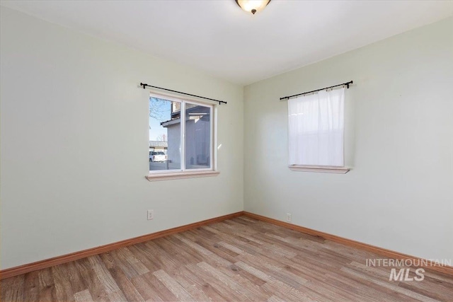 120 W Main St, Hagerman, ID 83332 - spare room featuring light hardwood / wood-style floors