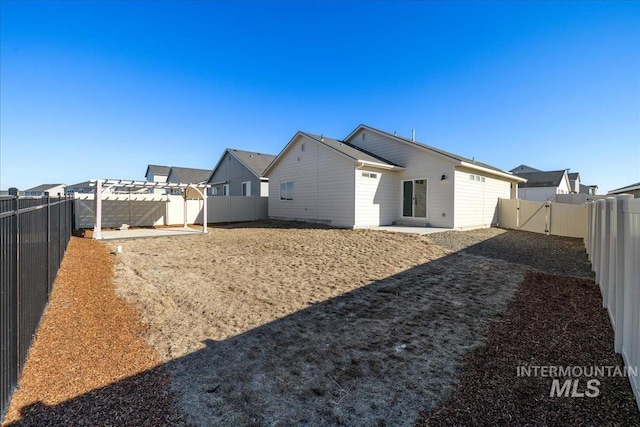 view of rear view of house