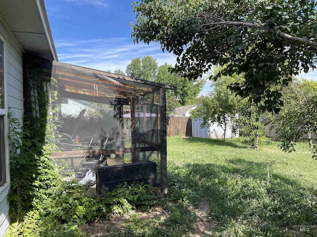 14285 Shenandoah St, Caldwell, ID 83607 - view of yard featuring an outdoor structure and exterior structure