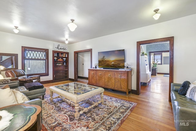133 N Rd, Jerome, ID 83338 - living room with light wood-style flooring and baseboards