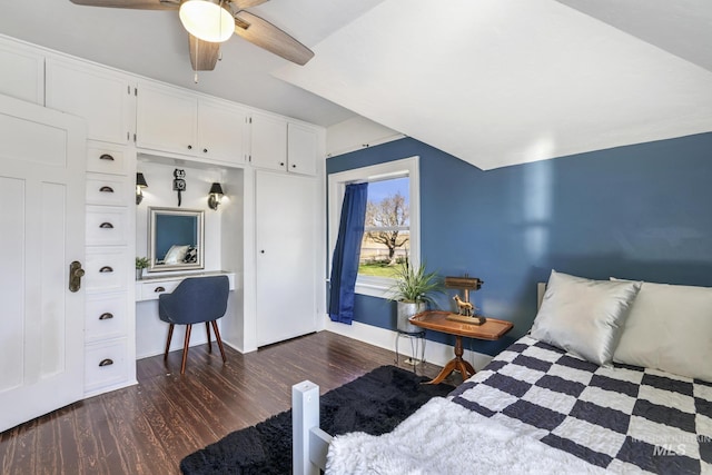 133 N Rd, Jerome, ID 83338 - bedroom featuring baseboards and dark wood-style floors