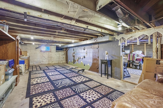 133 N Rd, Jerome, ID 83338 - view of unfinished below grade area