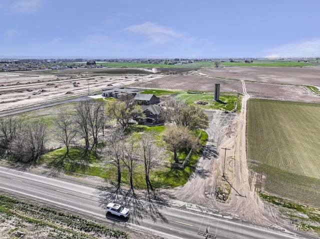 133 N Rd, Jerome, ID 83338 - drone / aerial view featuring a rural view
