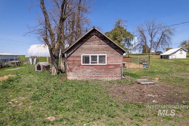 1045 N Beech Rd, Genesee, ID 83832 - view of property exterior featuring an outbuilding