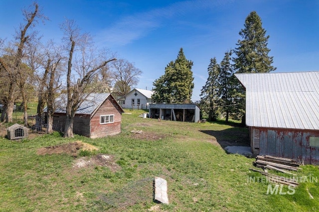 1045 N Beech Rd, Genesee, ID 83832 - view of yard featuring an outbuilding