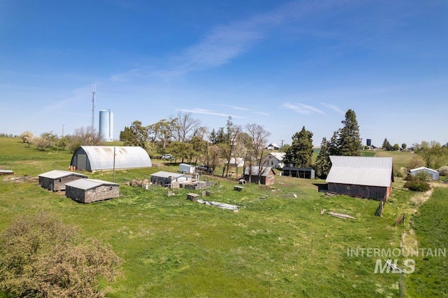 1045 N Beech Rd, Genesee, ID 83832 - view of yard featuring an outdoor structure