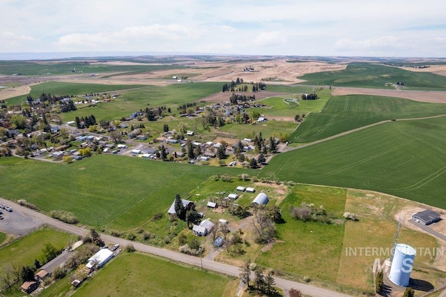 1045 N Beech Rd, Genesee, ID 83832 - bird's eye view with a rural view