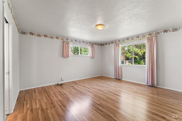 1728 S Labrador Pl, Meridian, ID 83642 - unfurnished room with light wood finished floors and a textured ceiling
