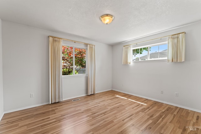 1728 S Labrador Pl, Meridian, ID 83642 - empty room featuring light wood-style flooring and a textured ceiling