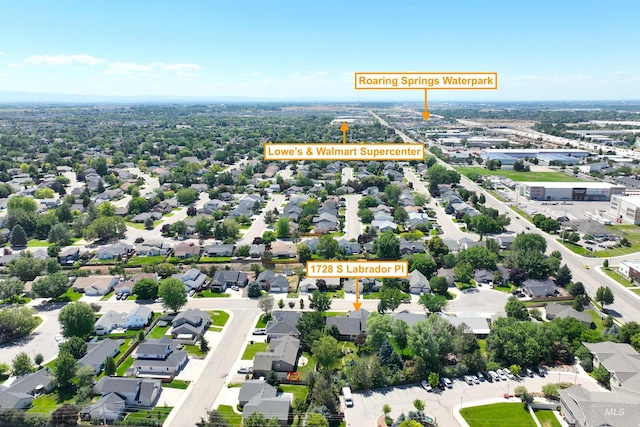 1728 S Labrador Pl, Meridian, ID 83642 - aerial view