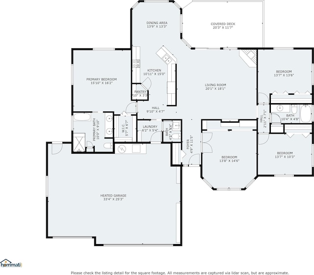 1728 S Labrador Pl, Meridian, ID 83642 - view of property floor plan
