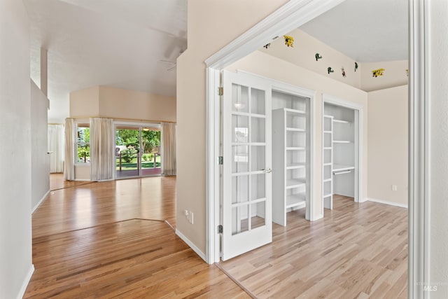 1728 S Labrador Pl, Meridian, ID 83642 - corridor with wood finished floors