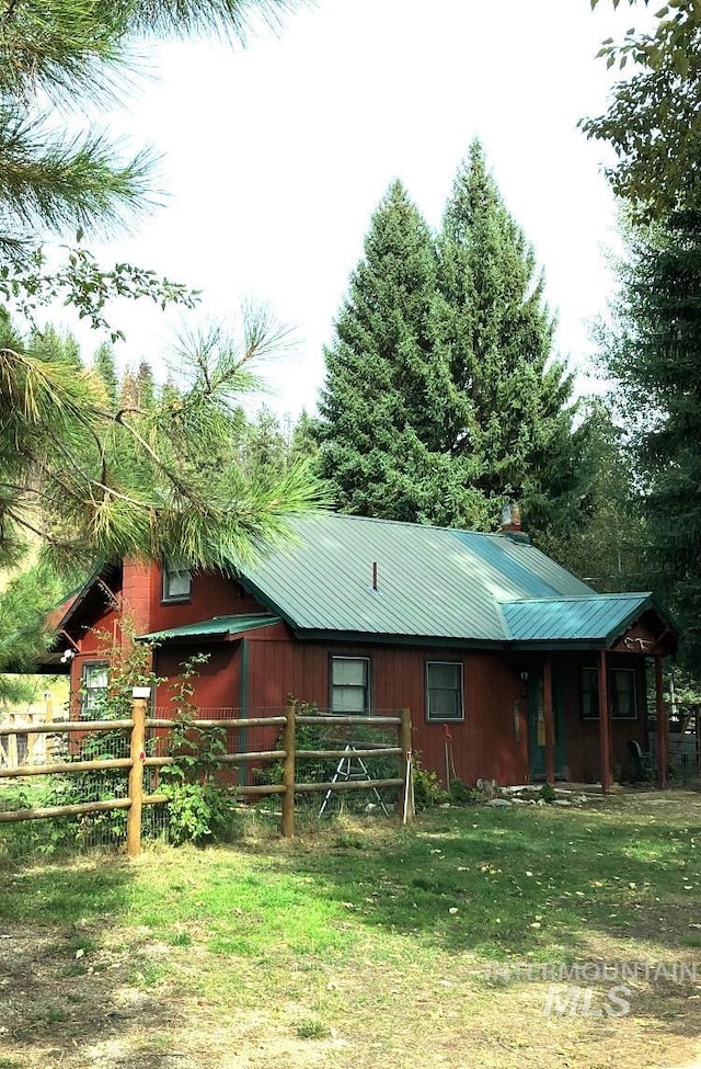 view of stable