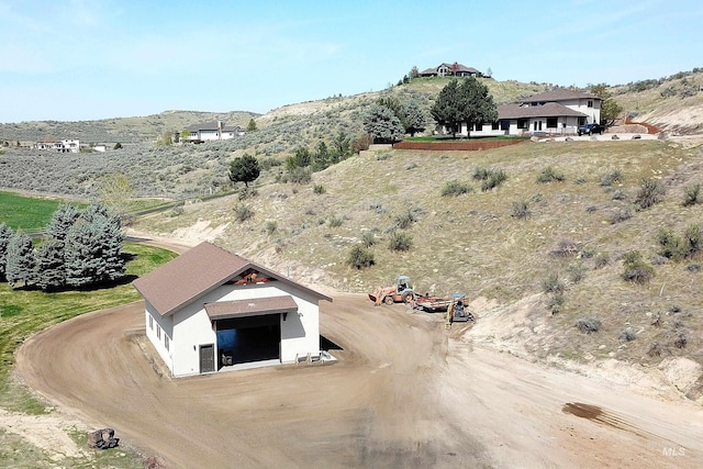 drone / aerial view