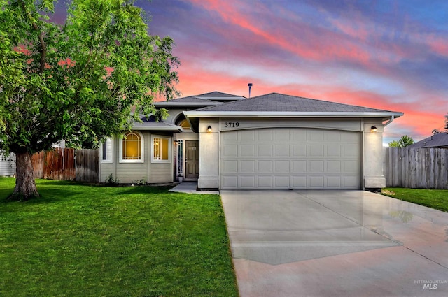 3719 E Sandyford Ave, Nampa, ID 83686 - single story home with concrete driveway, a garage, and roof with shingles