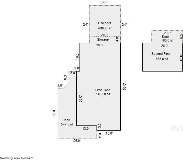 view of layout