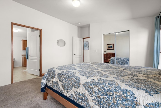 1320 American Ln, Emmett, ID 83617 - bedroom featuring light colored carpet and light tile patterned flooring