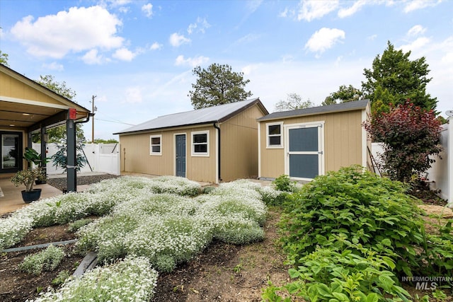 2402 Columbus, Boise, ID 83705 - rear view of house with a fenced backyard