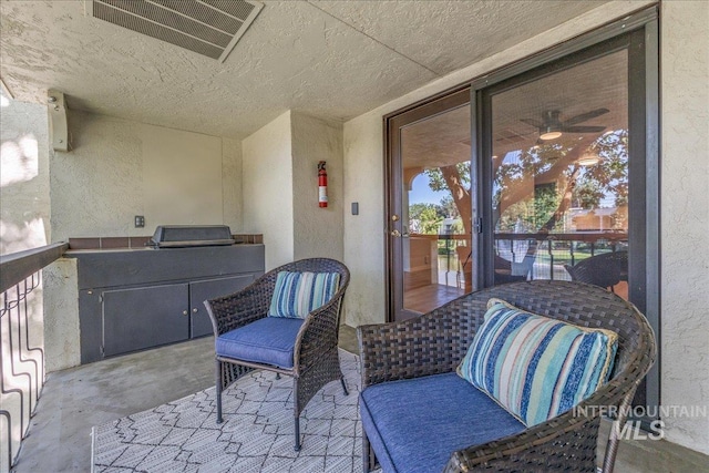 1134 N Camelot Dr, Boise, ID 83704 - view of patio / terrace with an outdoor kitchen