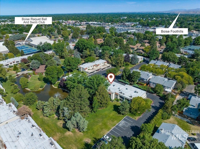 1134 N Camelot Dr, Boise, ID 83704 - bird's eye view of a large body of water
