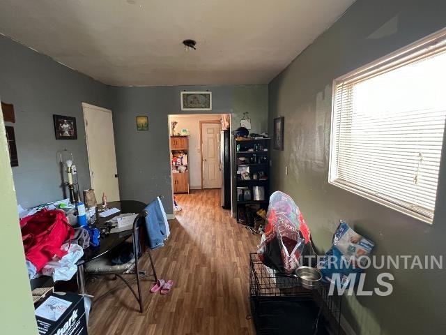 1495 W 7th, Weiser, ID 83672 - dining space with wood finished floors