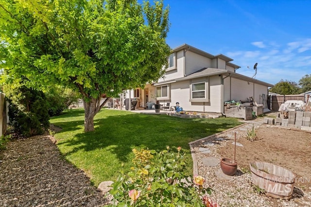 3012 Myrtlewood Way, Nampa, ID 83686 - back of property with a patio