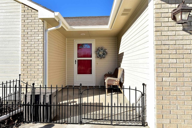 view of entrance to property