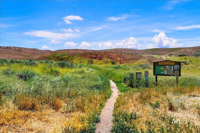 property view of mountains