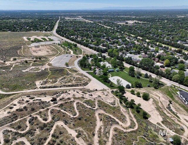 drone / aerial view