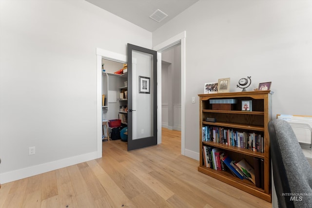 4337 W Ravenna St, Meridian, ID 83646 - interior space with wood finished floors, a walk in closet, and a closet
