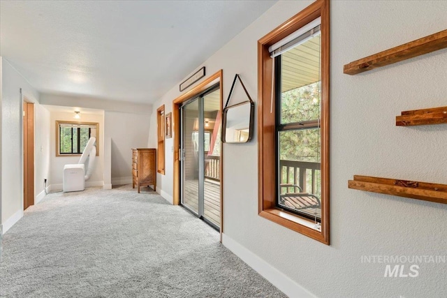76 W Castle Creek Rd, Garden Valley, ID 83622 - hallway featuring carpet flooring and baseboards