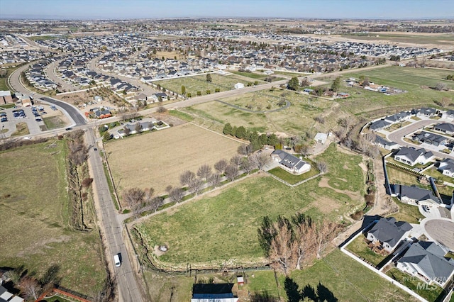 520 9th St, Middleton, ID 83644 - birds eye view of property featuring a residential view