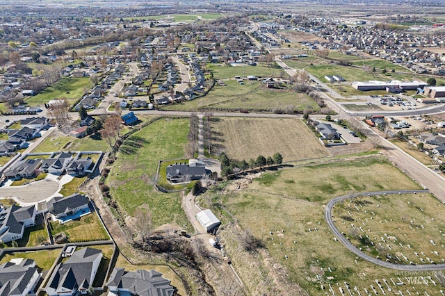520 9th St, Middleton, ID 83644 - drone / aerial view with a residential view