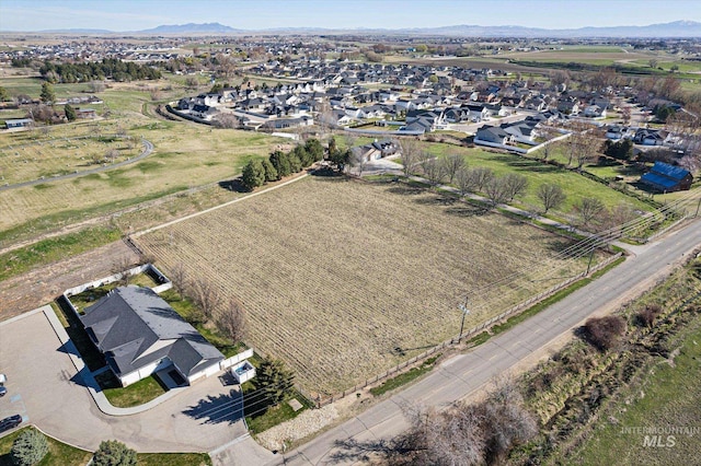 520 9th St, Middleton, ID 83644 - aerial view featuring a residential view and a rural view