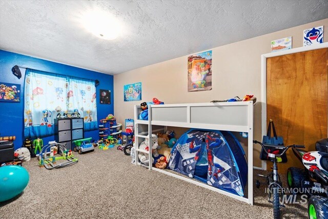 705 H St, Rupert, ID 83350 - bedroom with a textured ceiling and carpet floors