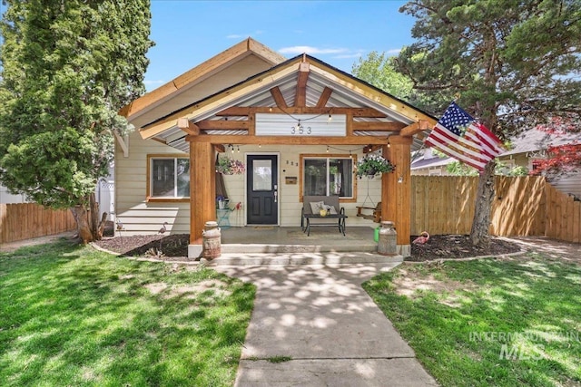 353 7th Ave E, Twin Falls, ID 83301 - view of front facade featuring a porch