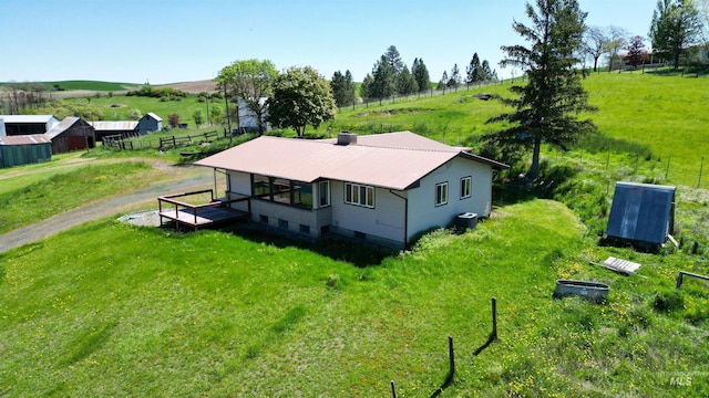 33818 N Rd, Kendrick, ID 83537 - overview of rural landscape with a pastoral area