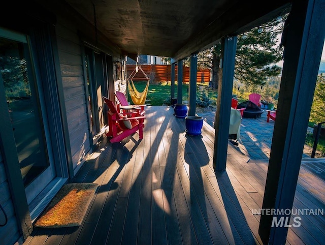 986 Valley Rim Rd, Mccall, ID 83638 - view of deck